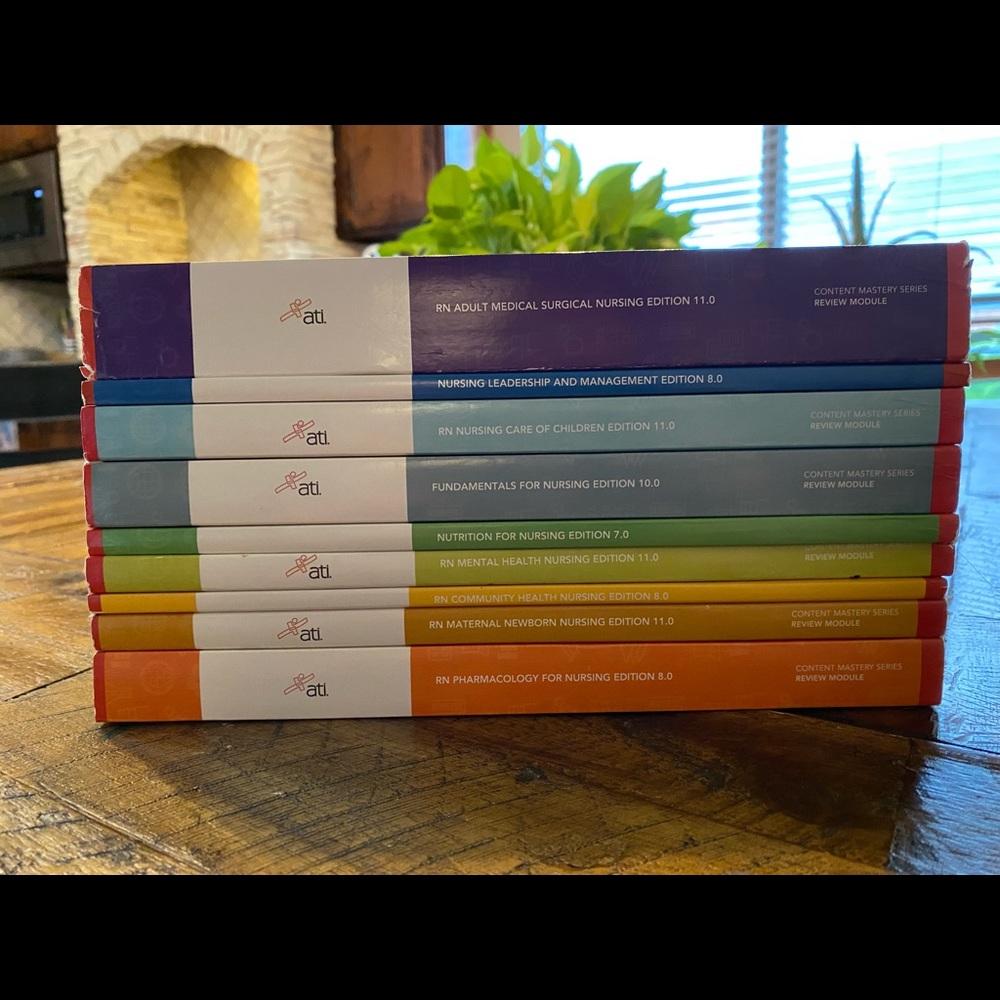 ATI 9 book content mastery bundle